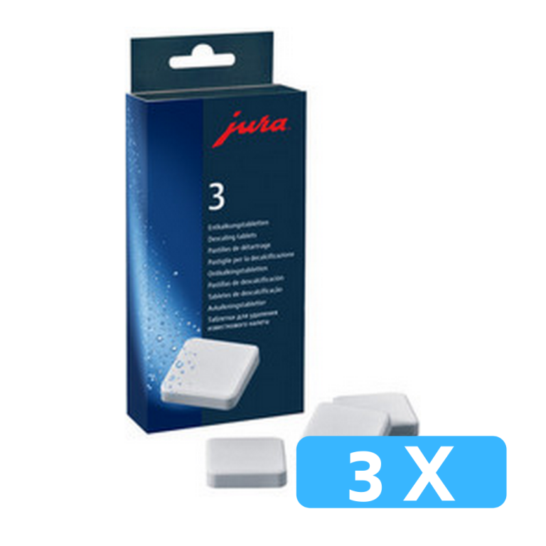 Jura | Ontkalkingstabletten | 3 x 3 stuks