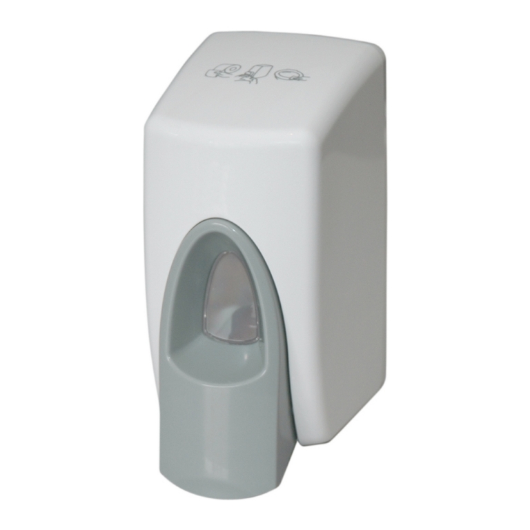Euro Products | Toiletbrilreiniger dispenser | Kunststof | Wit