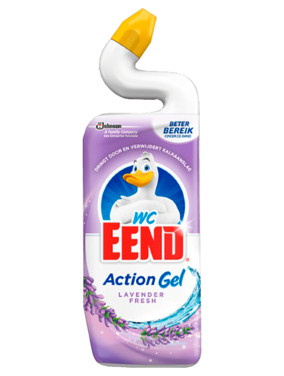 WC eend | Toiletreiniger |  Lavender fresh | Fles 12 x 750 ml