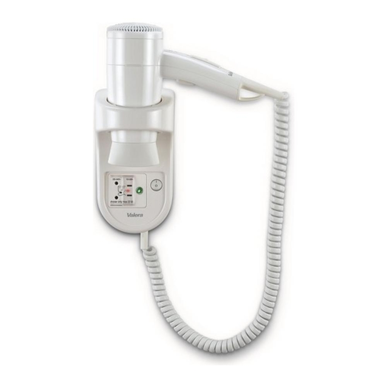 Valera | Premium Smart Shaver | Wandhaardroger | 1600 watt 