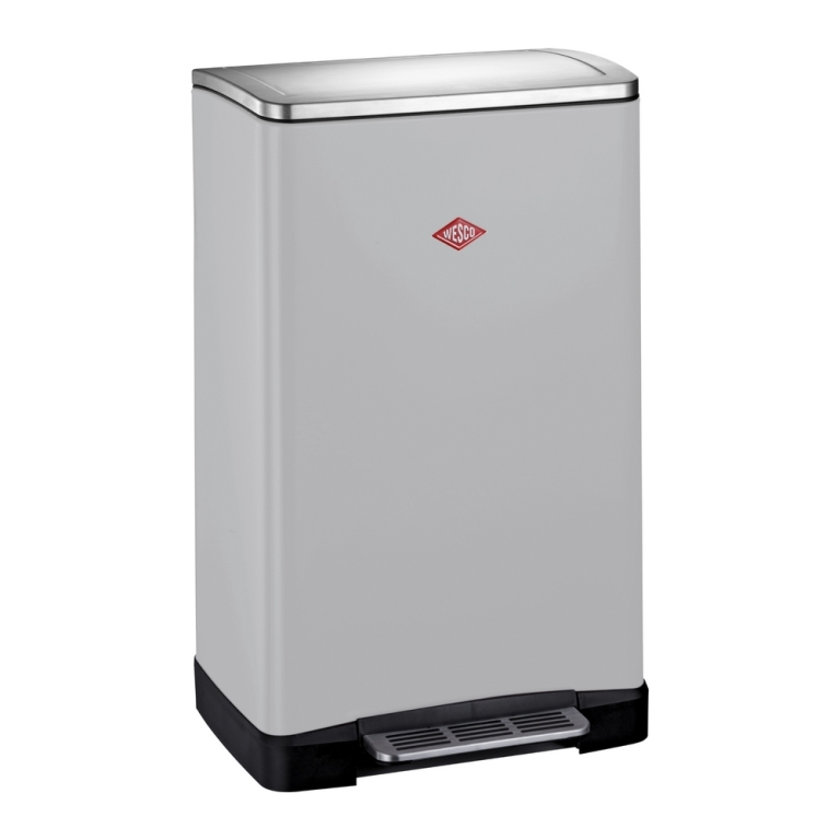 Wesco Big Double Boy 2 x 18 liter cool grey