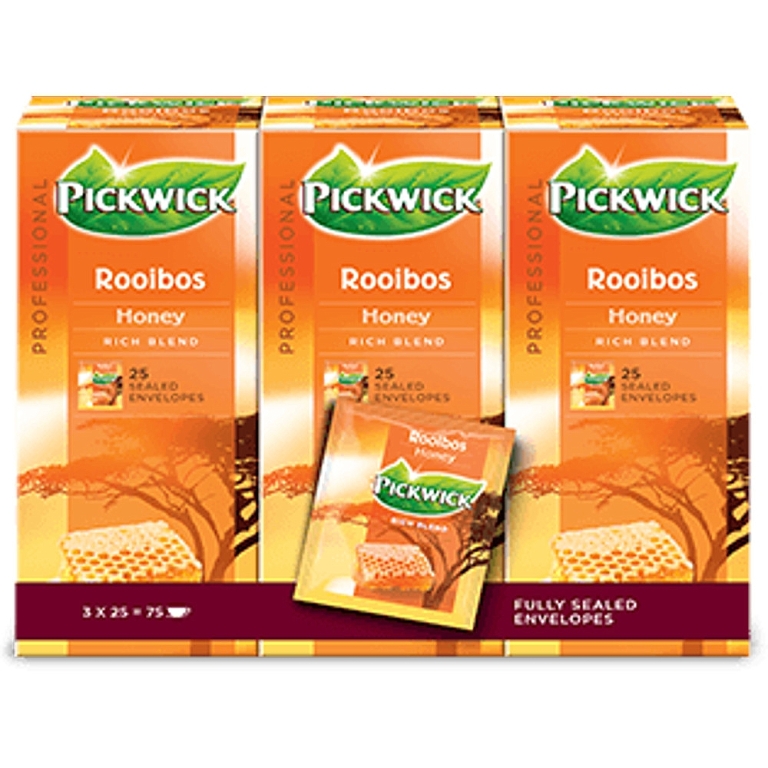 Pickwick | Professional | Rooibos Honing | 75 x 1.5 gram