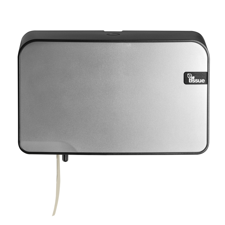 E-Tissue | Duo toiletrolhouder | Zilver