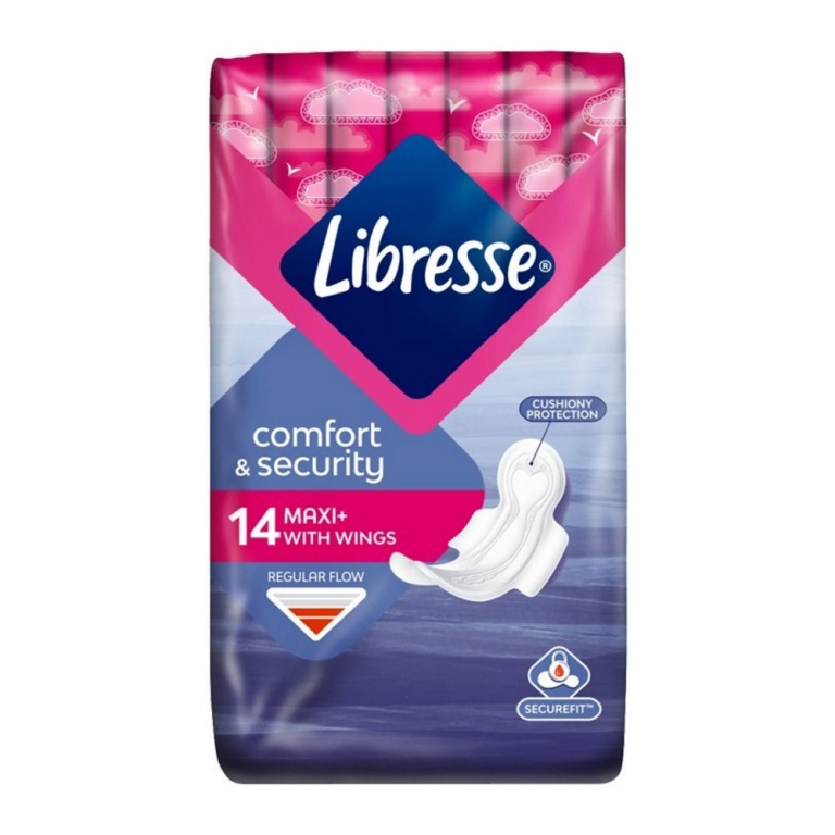 Libresse | Maxi Maandverband Normal | 10 x 18 stuks