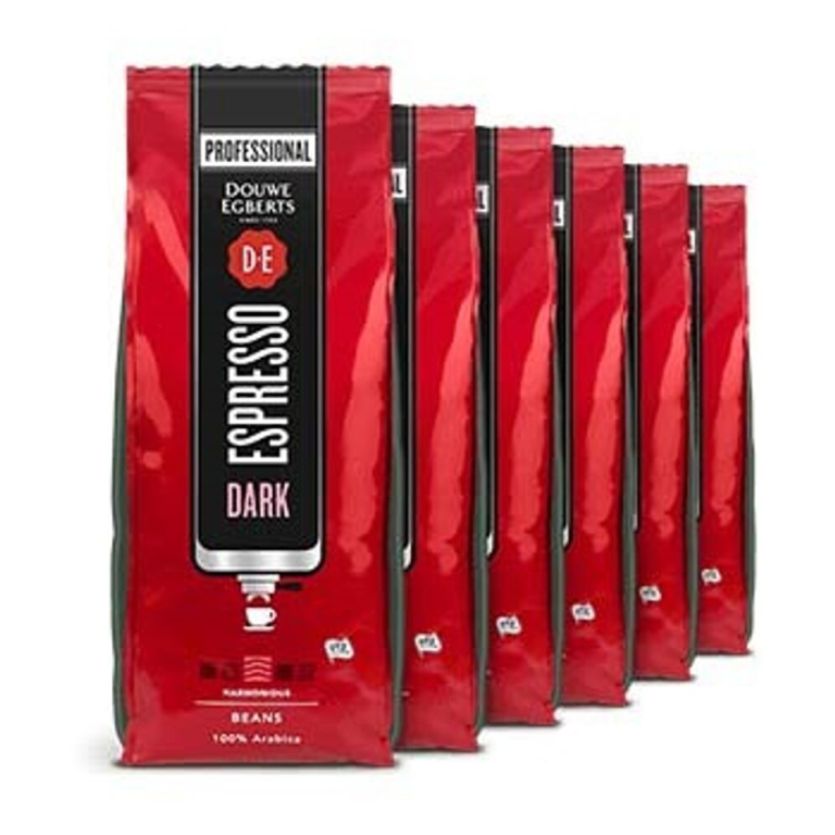 Douwe Egberts | Espresso Dark Roast | Pak 6 x 1 kg