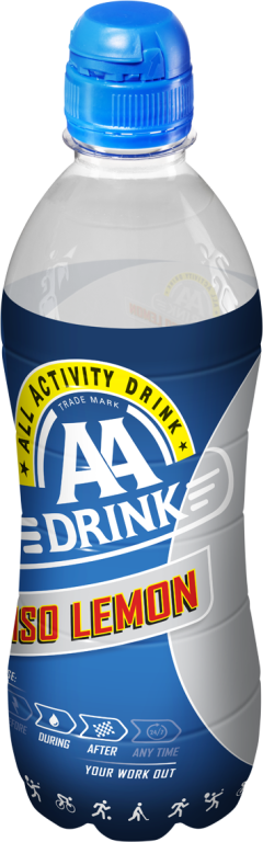 AA Drink | Iso | Lemon | Petfles | 12 x 0.5 liter