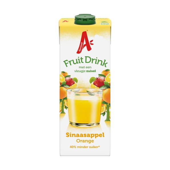 Appelsientje | Fruitdrink Sinaasappel | Pak | 8 x 1 liter
