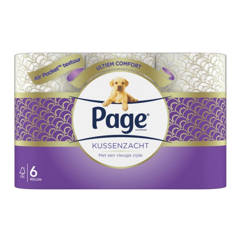 Page | Toiletpapier Kussenzacht | 7 x 6 rollen