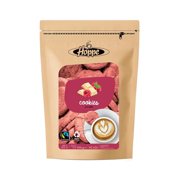 Hoppe | Cookies Red Velvet | 900 gram
