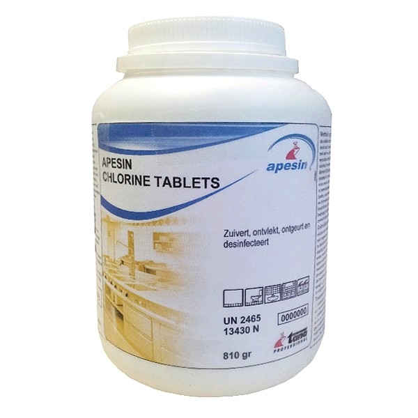 Tana apesin | Chlorine tablets | 810 gr