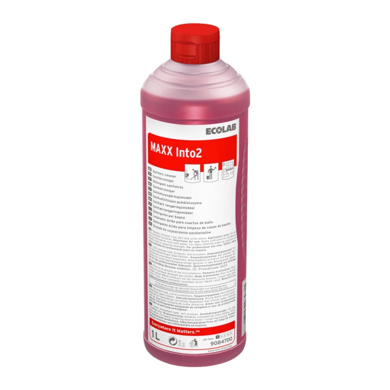 Ecolab | Maxx into C2 | Sanitairreiniger | Universeel | Fles 12 x 1 liter