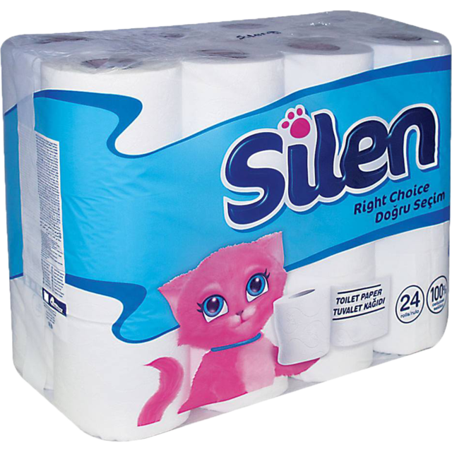 Silen | Toiletpapier | Cellulose | 24 x 160 vel
