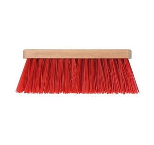 Straatbezem | PVC |  Rood | 40 cm