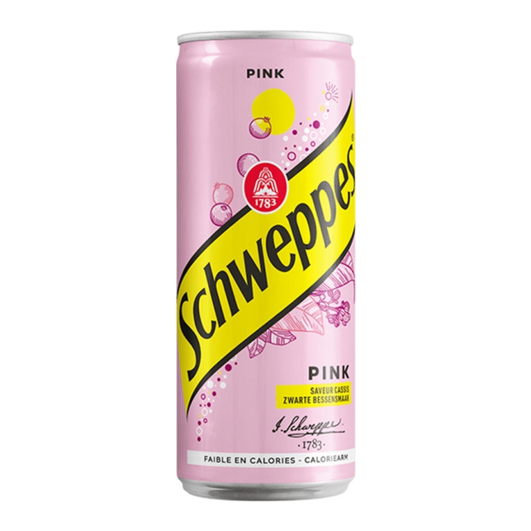 Schweppes | Pink | Blik | 24 x 33 cl