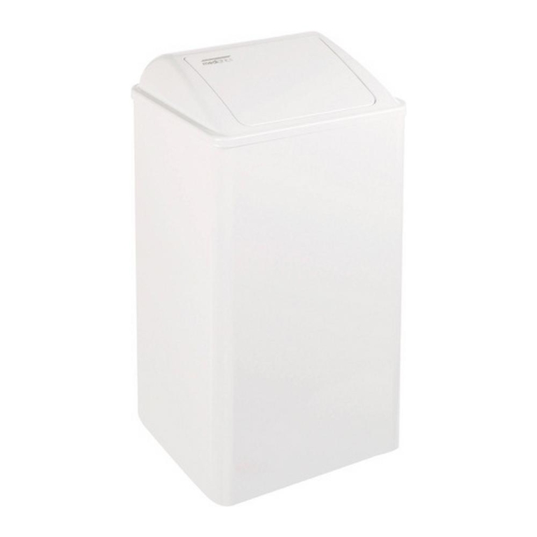 Mediclinics | Afvalbak | Gesloten | Wit | Inhoud 65 liter