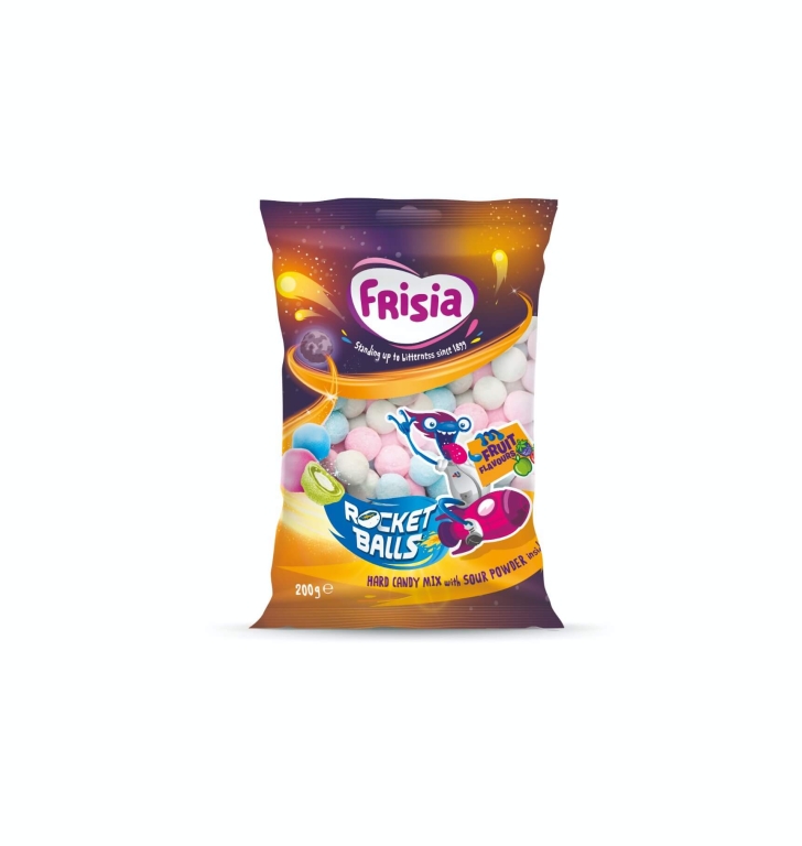 Frisia | Rocket Balls Fruitmix | 12 x 200 gram