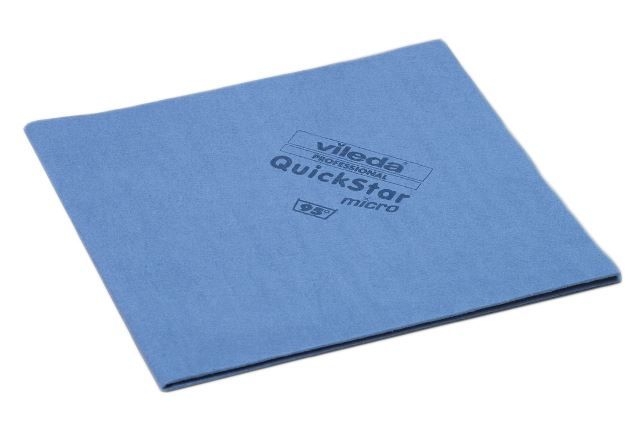 Vileda | Quickstar | Microvezeldoek | Blauw | 5 stuks
