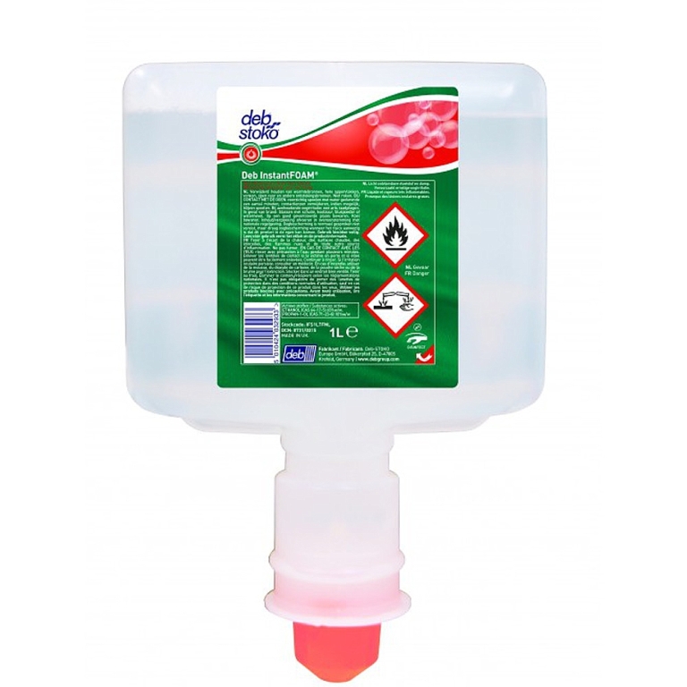 DEB Instant Foam desinfectiemiddel 3 x 1 liter voor Touch Free dispenser