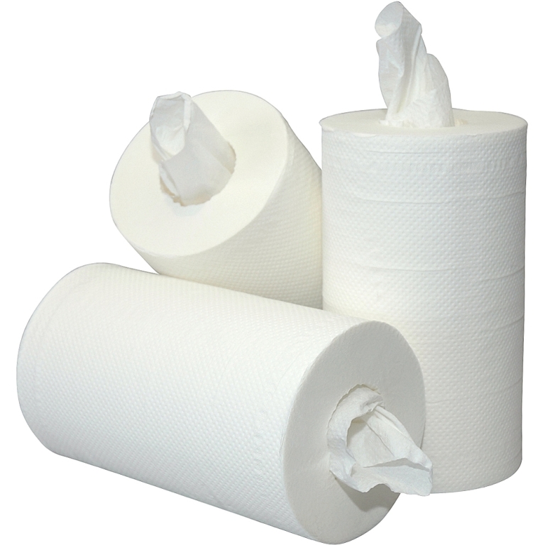 Euro Products | Mini poetspapier | 2- laags | Cellulose zonder koker | 12 x 60 meter