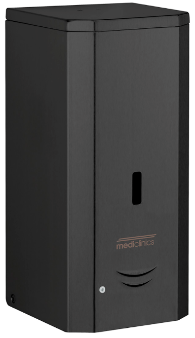 Mediclinics | Zeepdispenser | No Touch | RVS  | 1000 ml | zwart