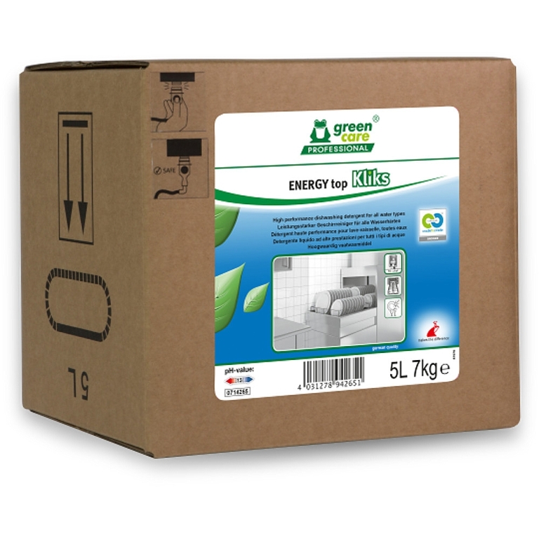 Tana Green Care | Energy topKliks | Vaatwasmiddel | Hard Water | Bag-in-box 5 liter