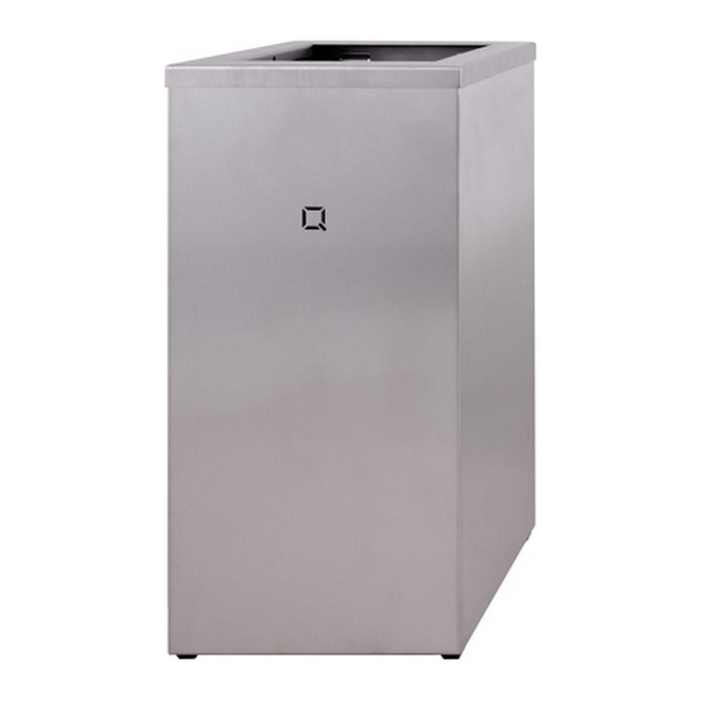 Qbicline | Afvalbak | Open | Inhoud: 85 liter