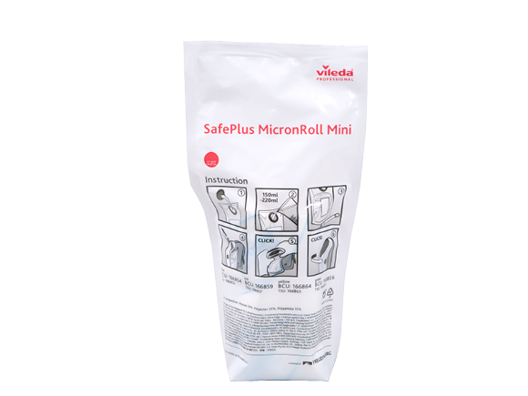 Vileda | Safeplus | Micronroll Mini | 30 Doekjes