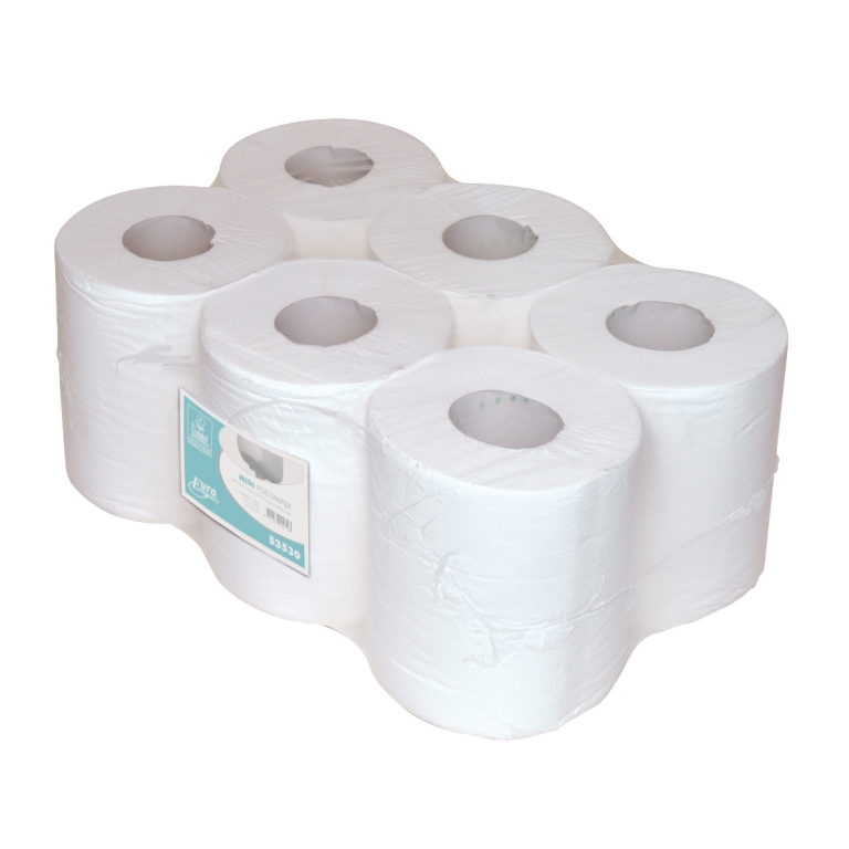Euro Products | Midirol | 1-laags | Cellulose wit | 6 x 300 meter