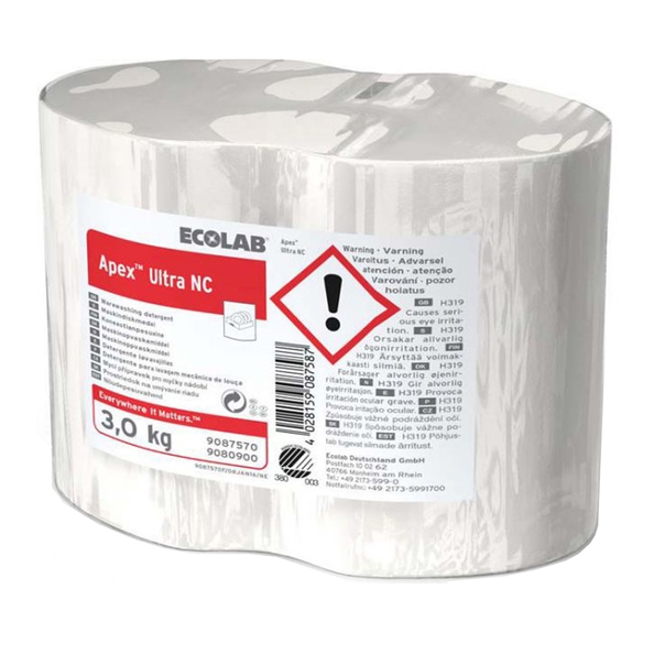 Ecolab | Apex Ultra NC | 4 x 3 kg