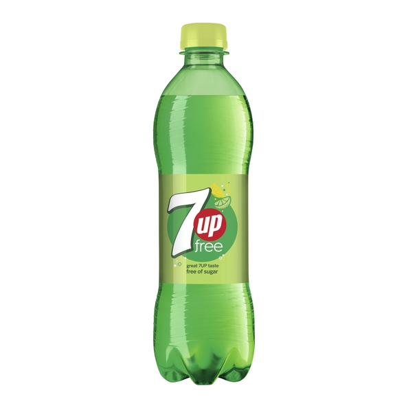 Seven Up | Sugar Free | pet Fles | 6 x 0.5 liter