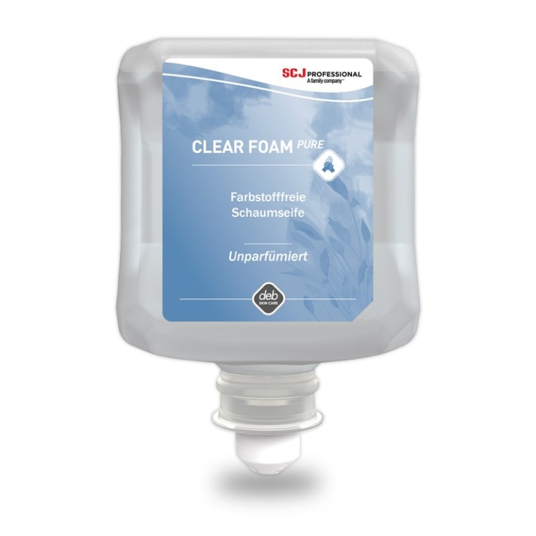 DEB | Foamzeep | Clear Foam Pure | 6 x 1 liter 