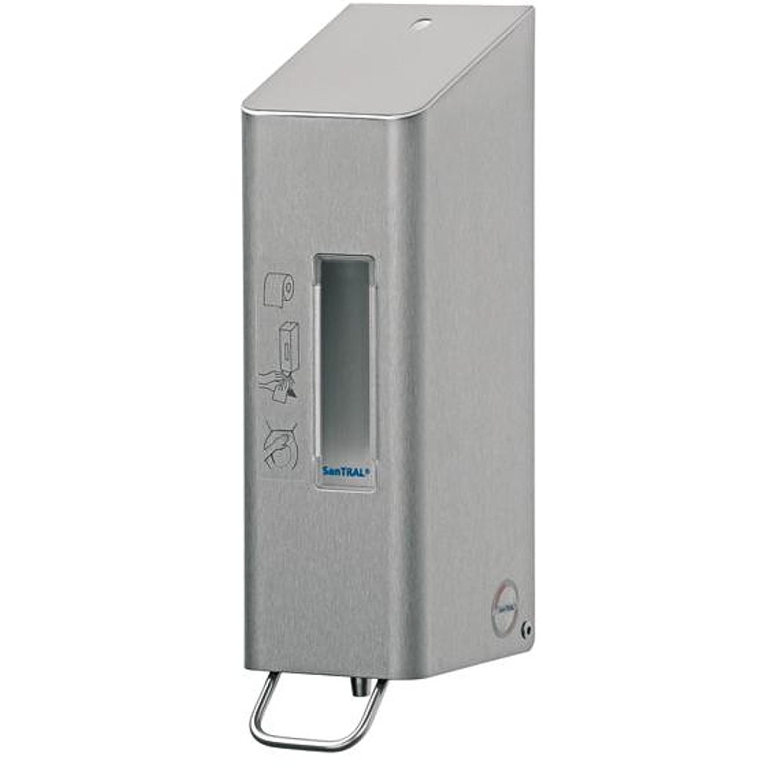Dispenser voor toiletbrilreiniger Santral RVS 600 ml
