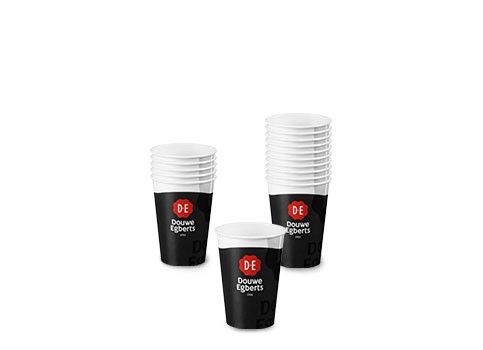 Douwe Egberts | Koffiebeker | Karton | 180 ml | 2000 stuks