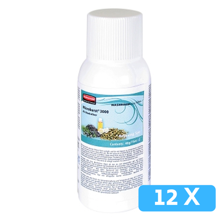 Microburst 3000 | Relaxing Spa | Navulling 12 x 75 ml