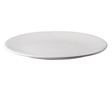 Mammoet | Bord | Wit | Smalle rand | 24 cm | 3 stuks