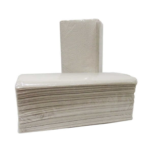 Euro Products | Handdoekpapier | Z-fold | Recycled Naturel | 2 laags | 5000 stuks