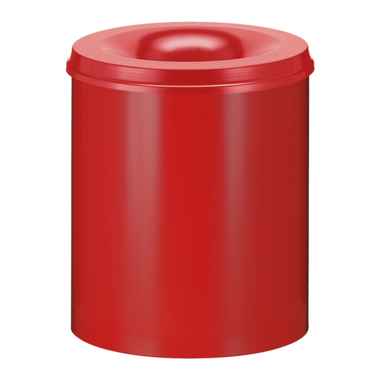Papierbak vlamdovend 80ltr rood