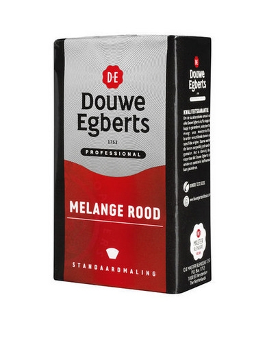 Douwe Egberts | Melange Rood | Standaard | 24 stuks a 250 gram