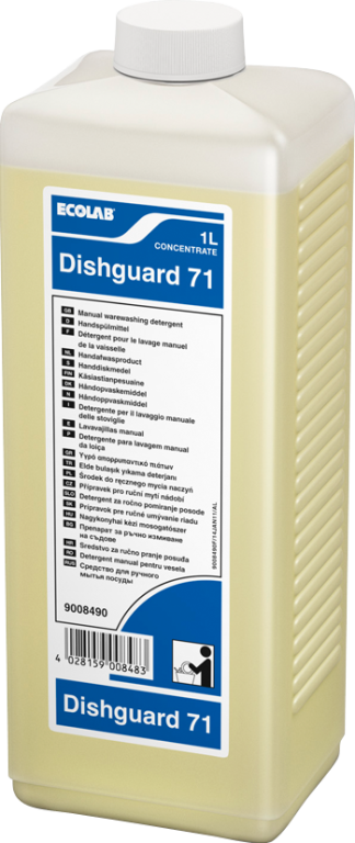 Ecolab Dishguard 71 | Fles 4 x 1 liter
