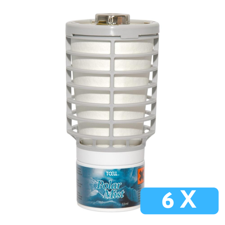 Euro Products | Luchtverfrisser | Tcell | Polar mist | Navulling 6 stuks