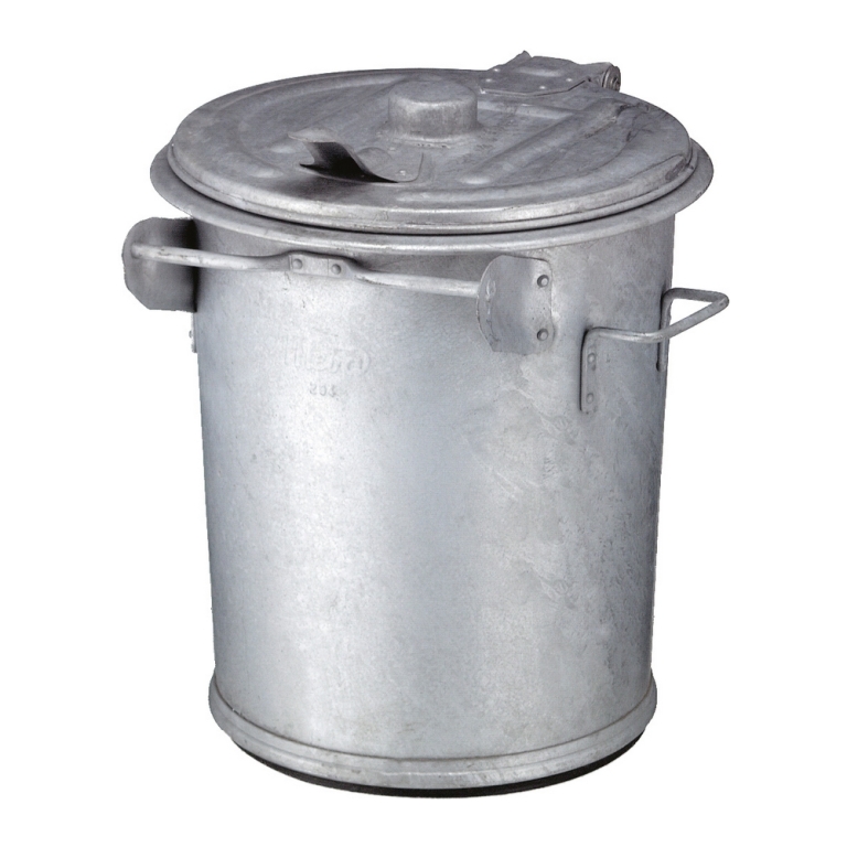 Vuilnisemmer met deksel vuurbestendig 70 liter