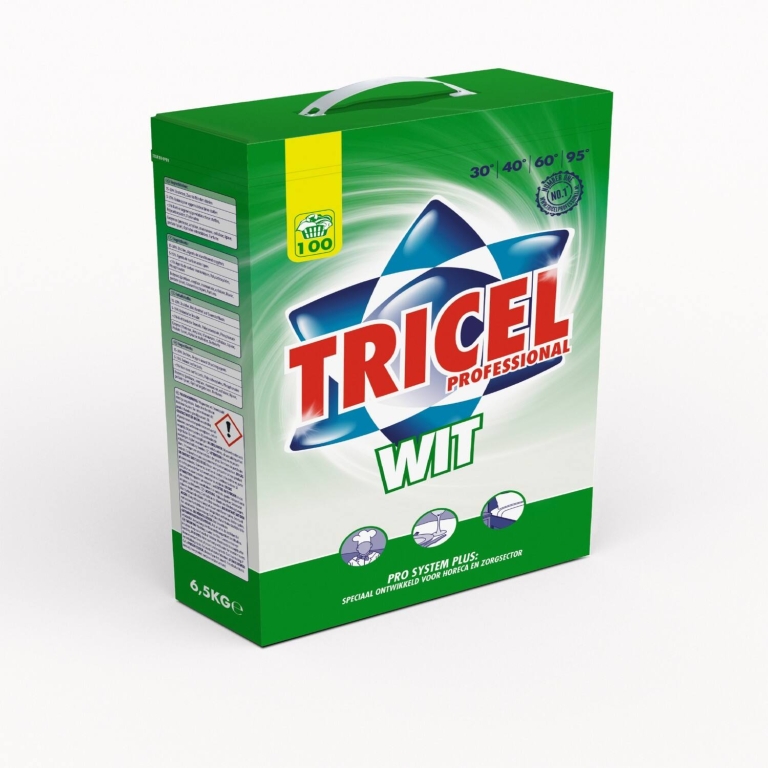 Tricel | Professional Wit Ultra | Waspoeder | Doos 6.5 kg
