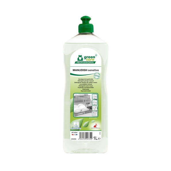 Green Care | Manudish Sensitive Afwasmiddel | 1 liter