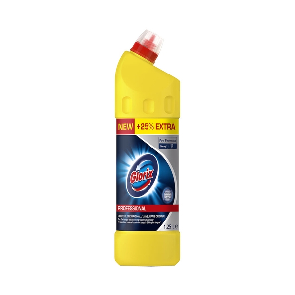 Glorix | Geel 24 uur | Fles 12 x 1.25 liter