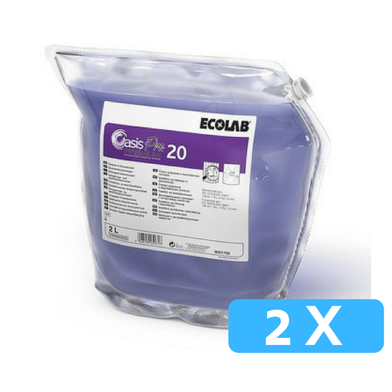 Ecolab Oasis Pro 20 2 x 2 liter