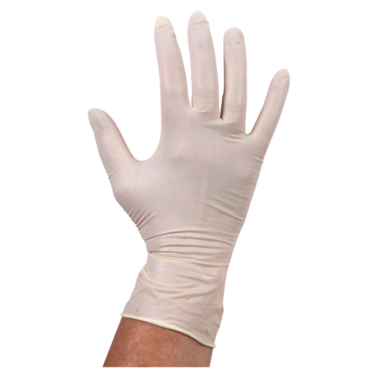 Latex Handschoen Ongepoederd | Wit | S | 100 stuks