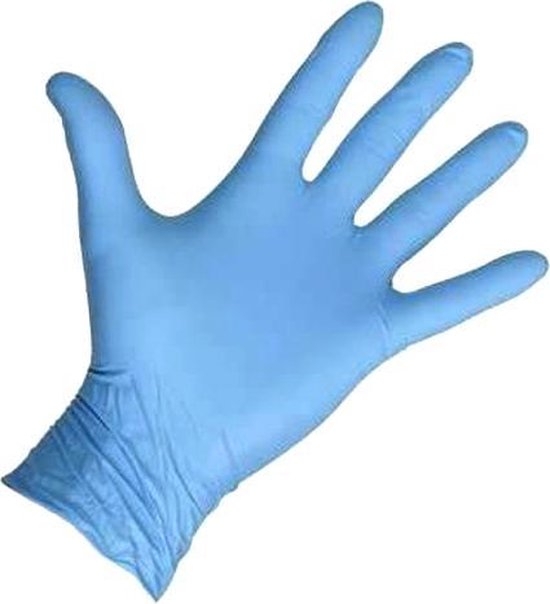 Nitril | Handschoen | Blauw Ongepoederd | Large | 100 stuks