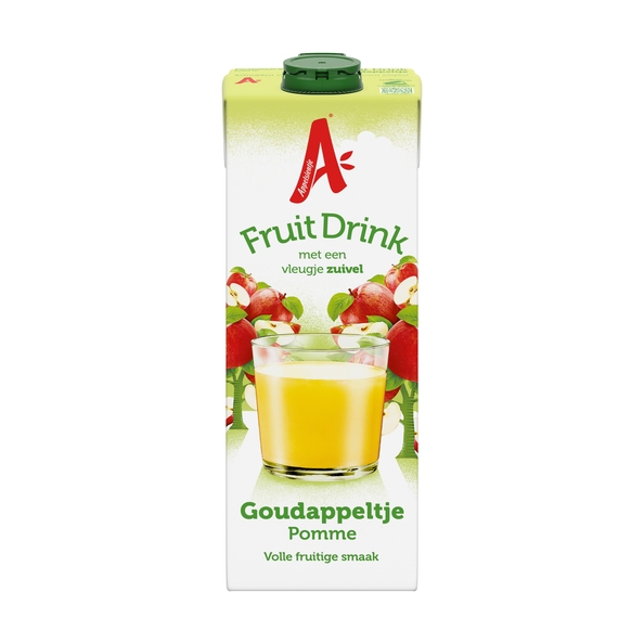 Appelsientje | Fruitdrink Goudappeltje | Pak | 8 x 1 liter
