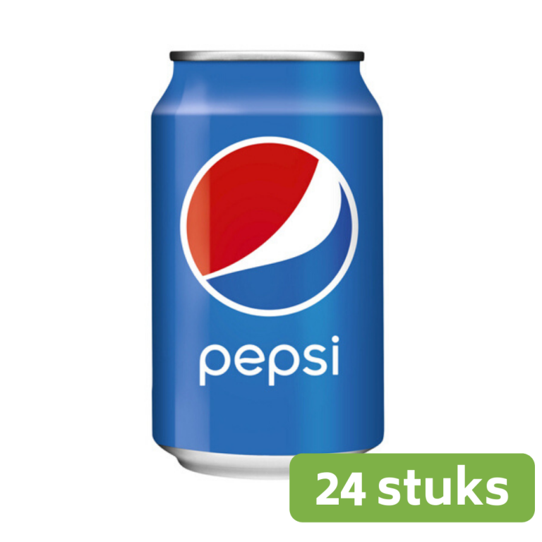 Pepsi Cola Regular | Blik 24 x 33 cl