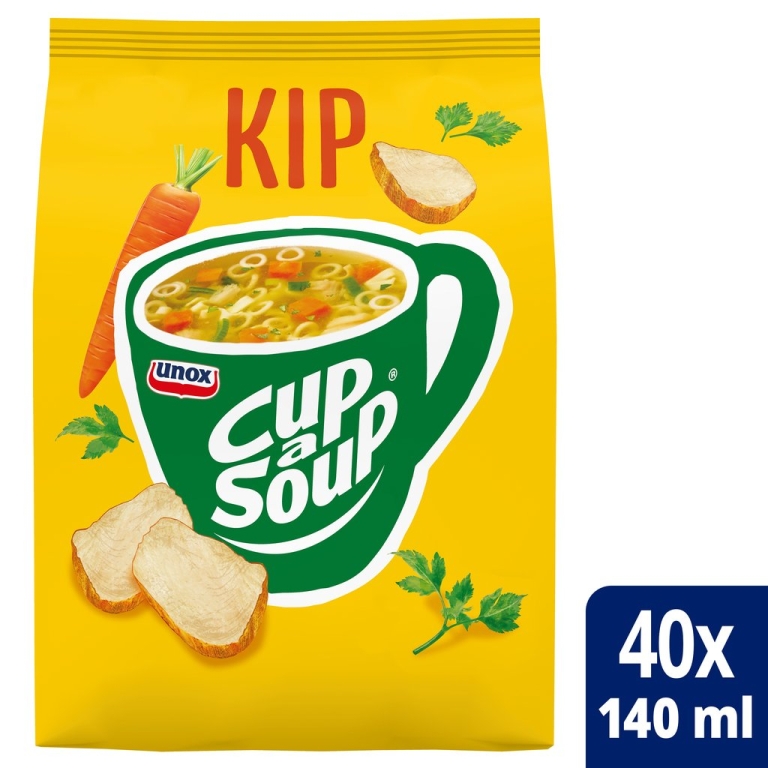 Cup-a-Soup | Automatensoep | Kip | Zak 4 stuks